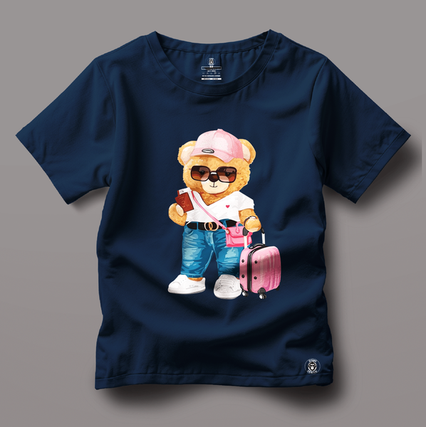 T-shirt Enfant Ours Voyageur