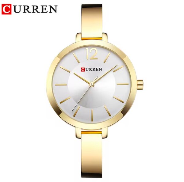 Montre CURREN Femme Dorée Luxe