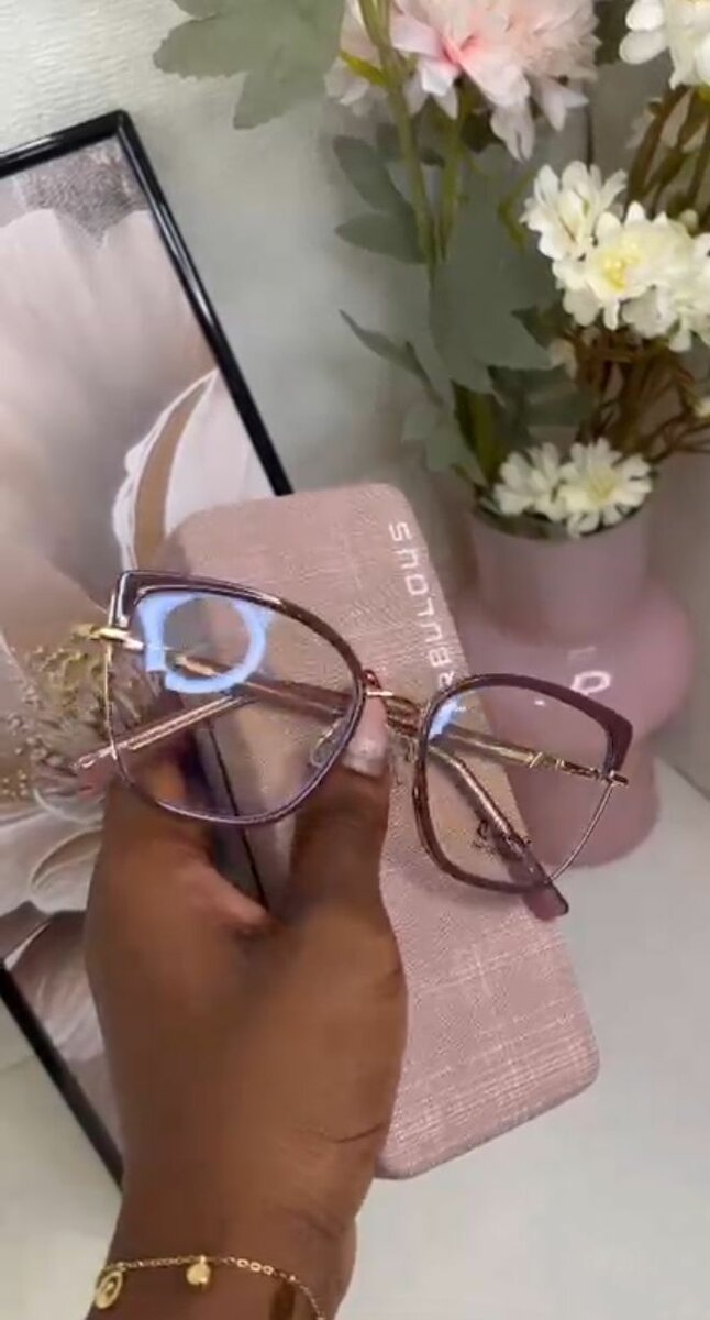 Lunettes élégantes anti-lumière bleue