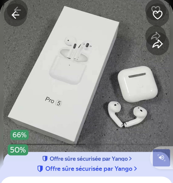 Écouteurs sans fil Pro 5