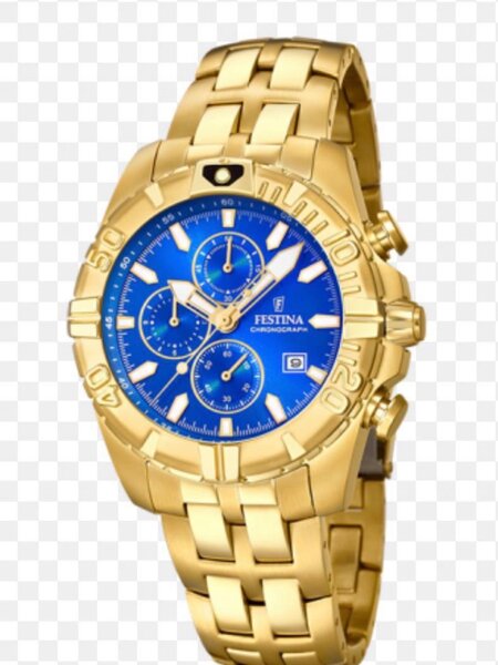 Montre Homme Dorée Chrono