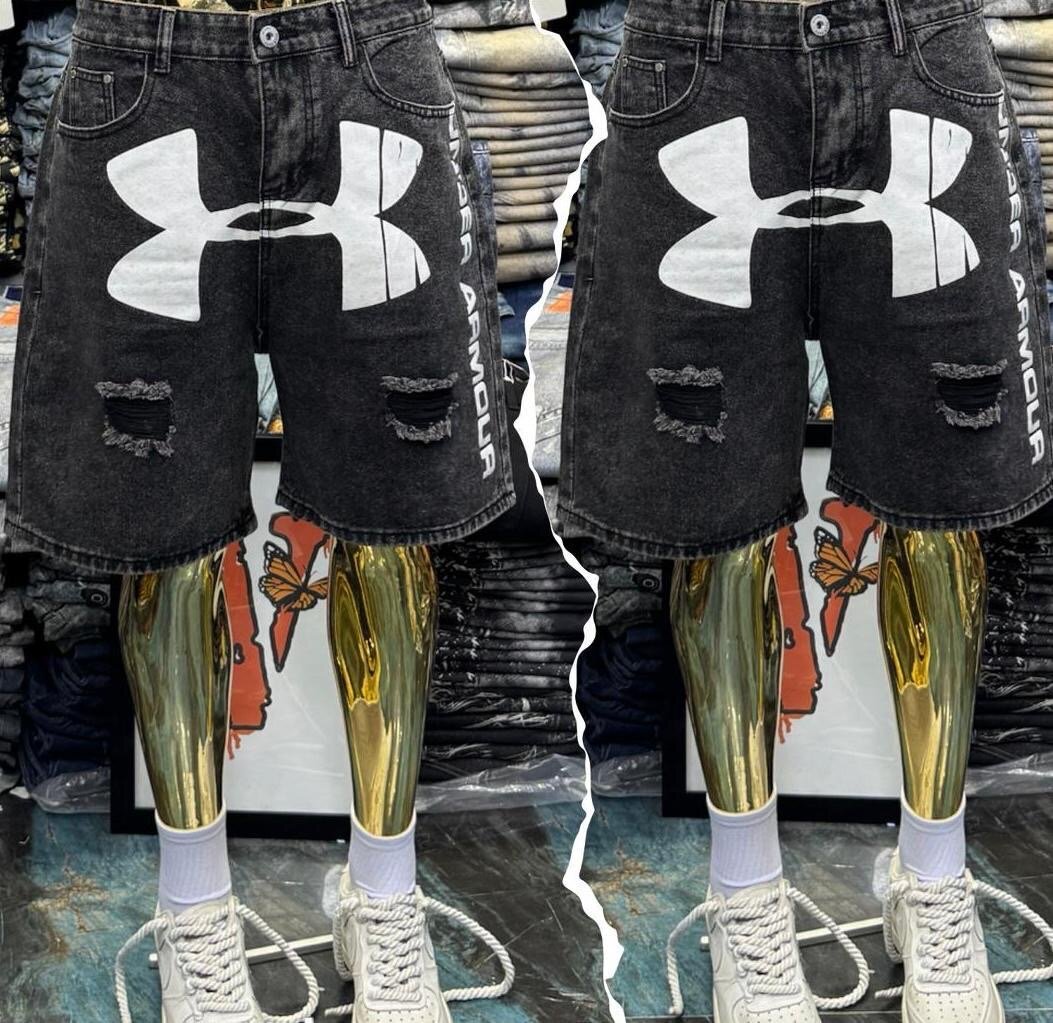 Shorts en jean décontractés