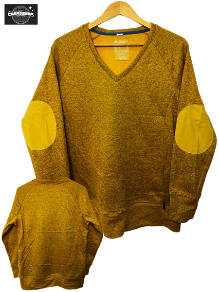 Pull overs col en V jaune