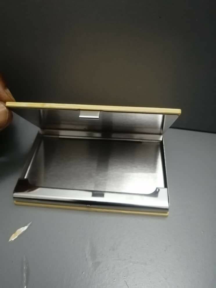 Porte-cartes de visite élégant