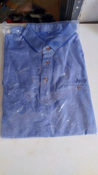 Polo bleu homme Jeep