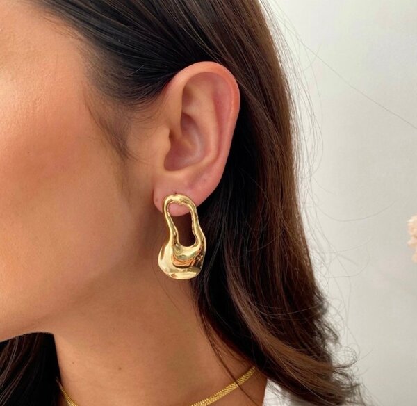 Boucles d'oreilles acier inoxy