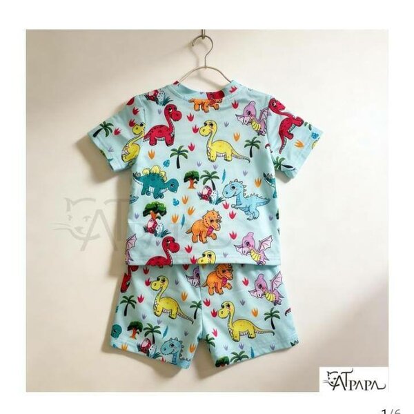 Ensemble pyjama dinosaure pour garçon