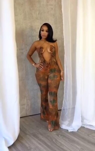 Combinaison séduisante bohème