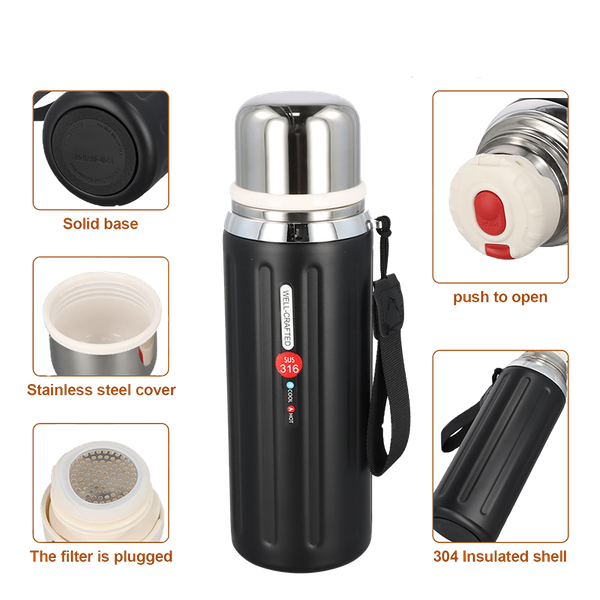 Thermos acier inoxydable