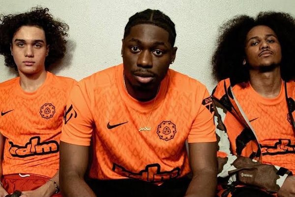 Maillot de Football Orange