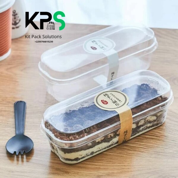 Mousse box rectangle 300 ml