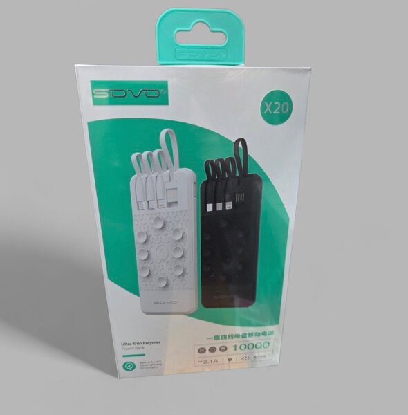 Power bank 10,000mAh SOVO