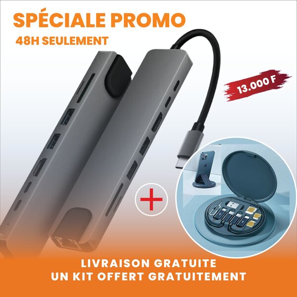 Universal USB-C Adapter Kit