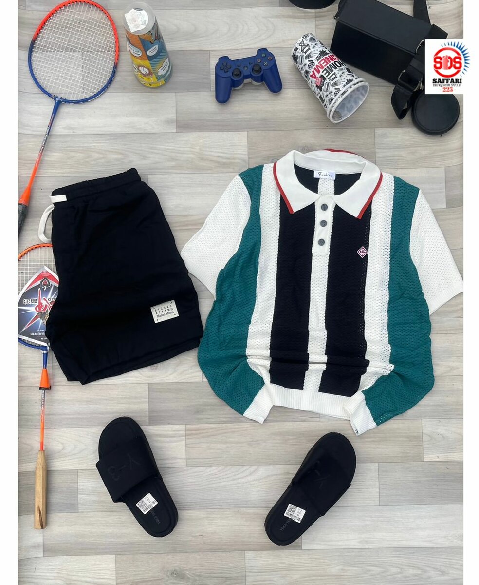 Ensemble Polo et Short Décontracté