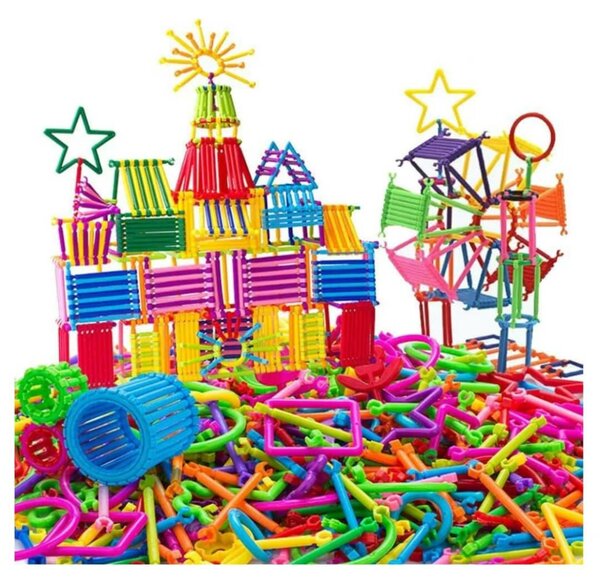 Jeu de construction multicolore