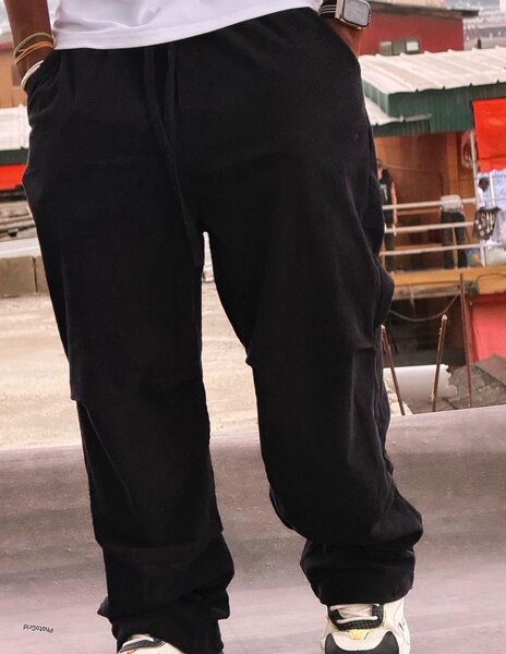 Pantalons Cargo en Velours