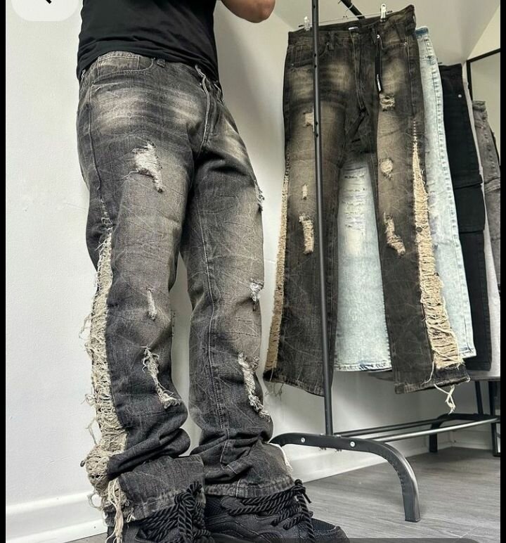 Jean déchiré tendance