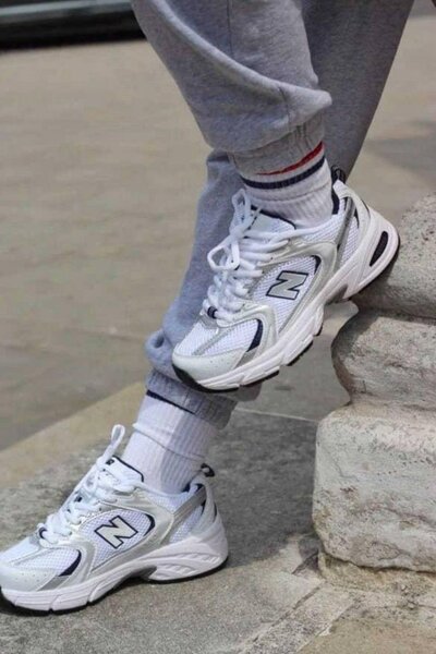 Baskets blanches tendance