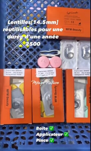 Reusable Contact Lenses