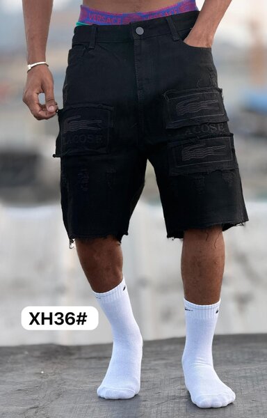 Shorts en jean décontractés homme