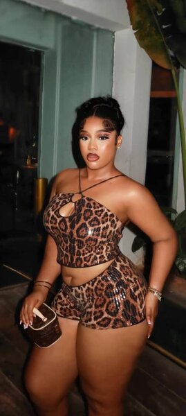 Ensemble léopard glamour