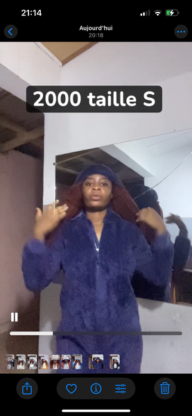 Combinaison Panda Femme