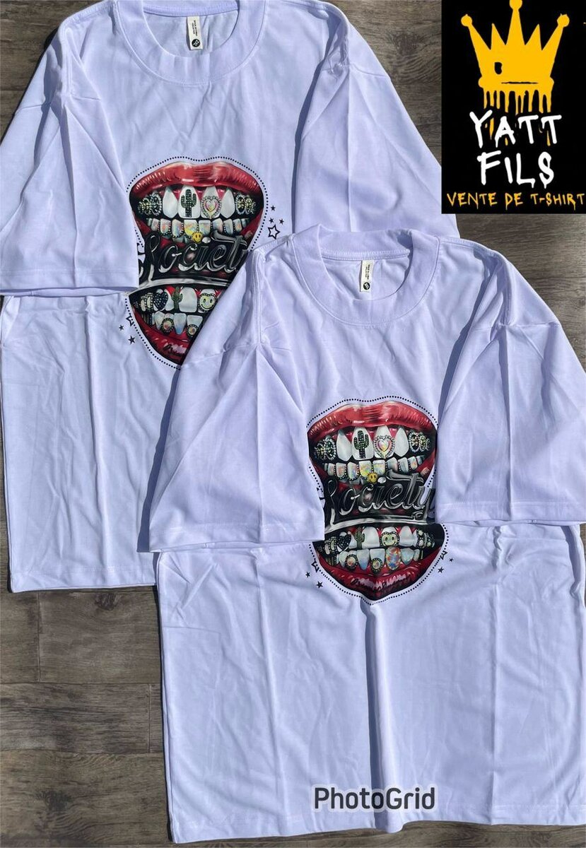 T-shirt graphique tendance