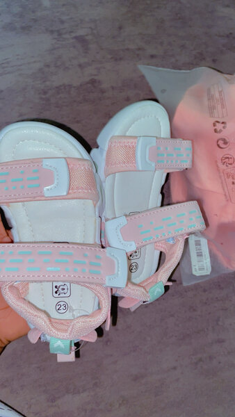 Sandales Enfant Rose Confort