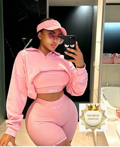 Ensemble de sport femme rose