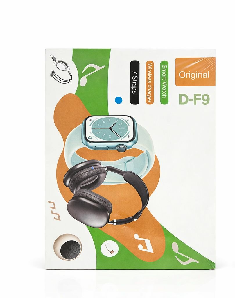 1 montre +7 bracelet + casque