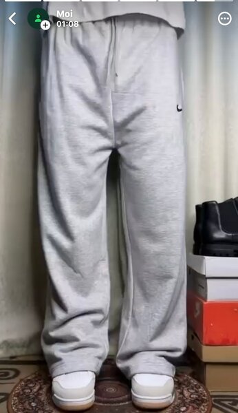 Pantalon de survêtement gris