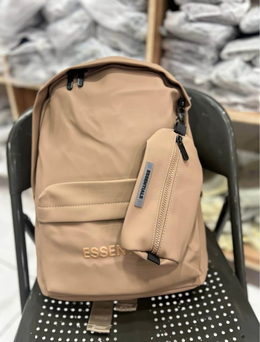 Sac à dos Essentials marron