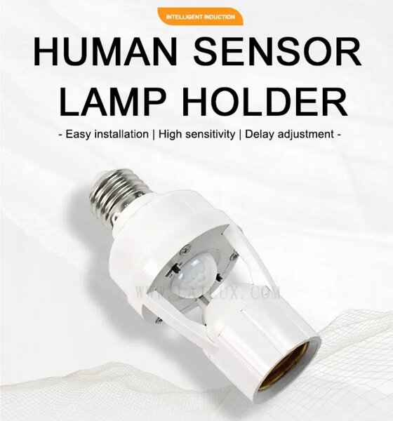 Douille Capteur Infrarouge E27