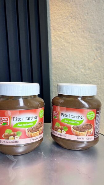 Pâte à tartiner noisettes 400g