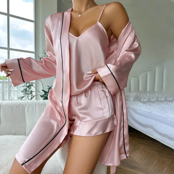 Pyjama satin femme élégant