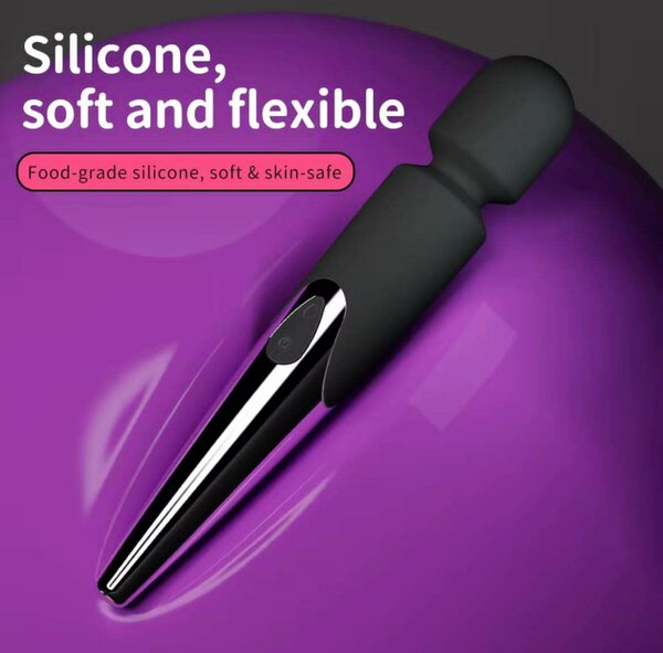 Masseur vibrant en silicone USB