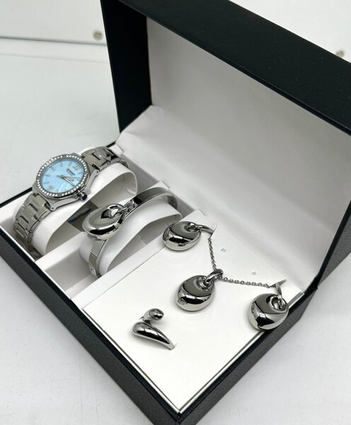 Ensemble Montre et Bijoux Femme Luxe