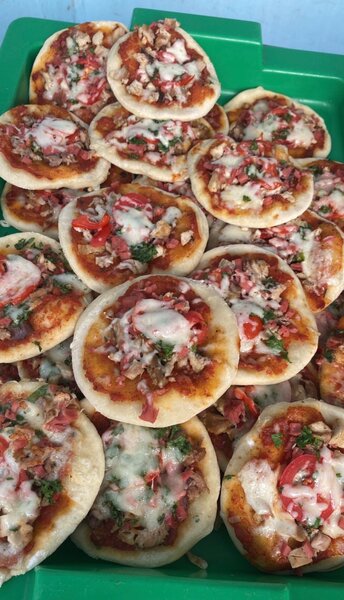 Mini Pizzas Gourmet