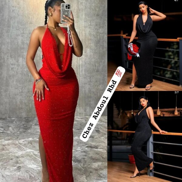 Robe de soirée glamour