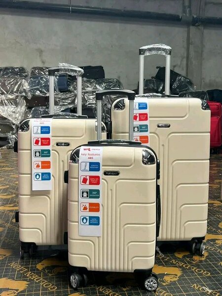 Valise rigide ABS luggage beige