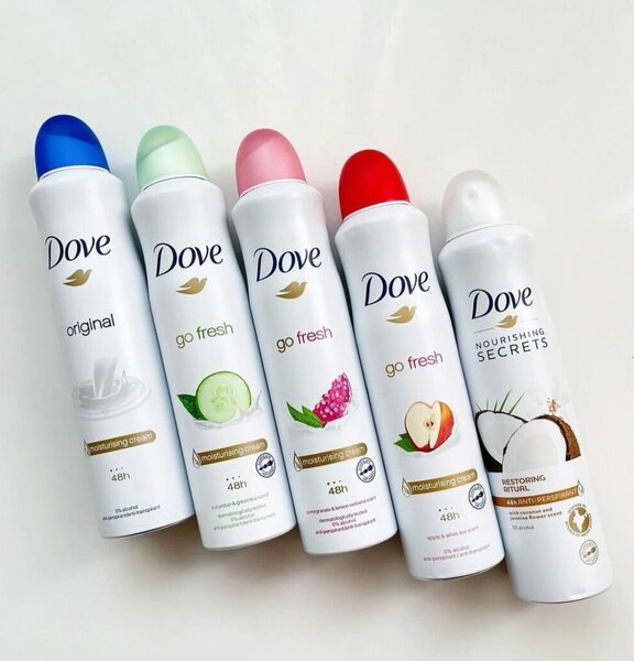 Dove déodorant