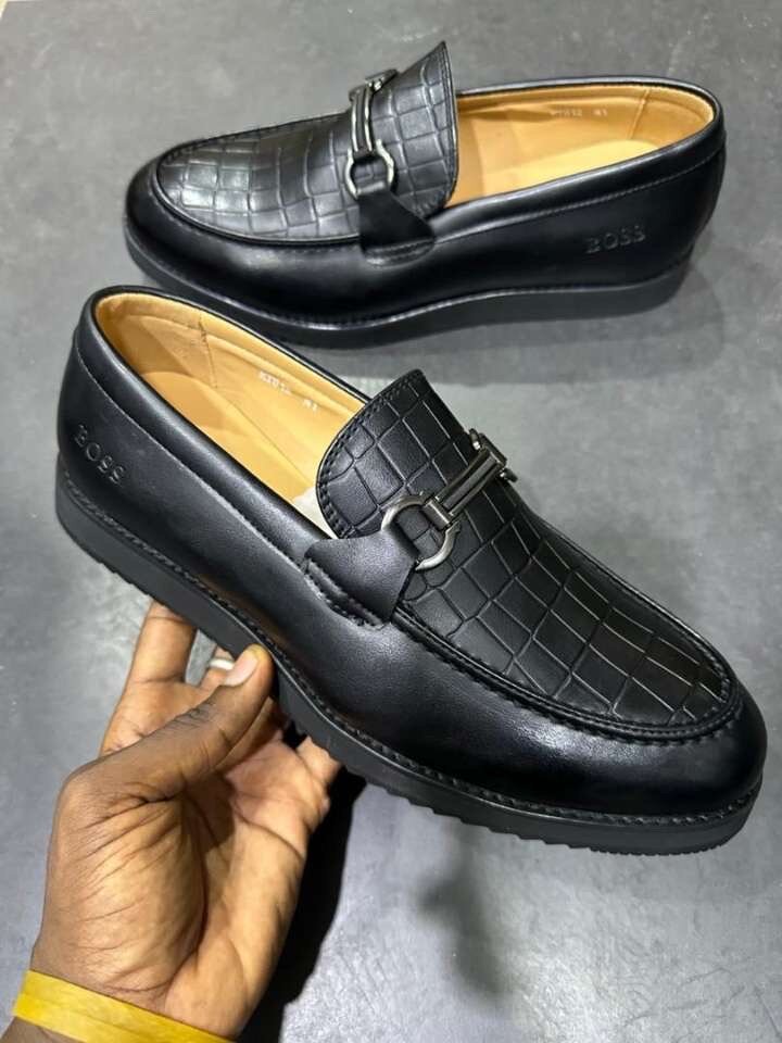 Mocassins en cuir élégants