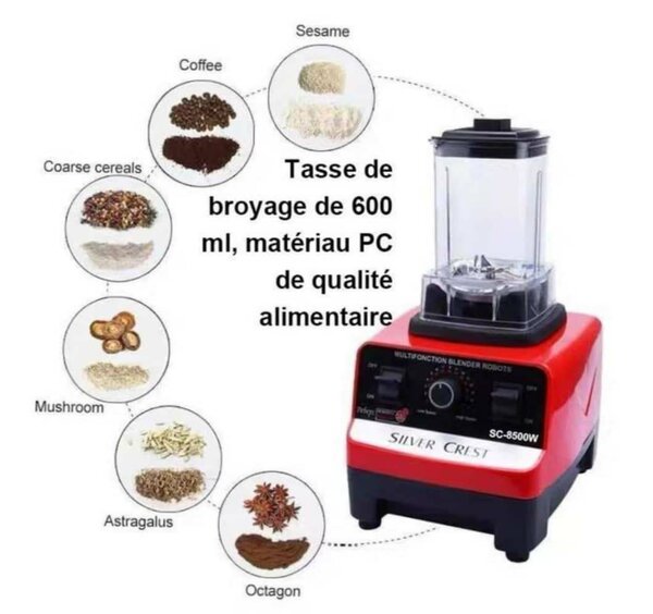 Blender puissant 8500W