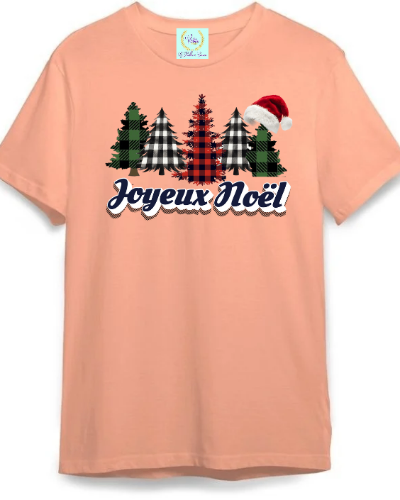 T-shirt Noël Joyeux homme/femm
