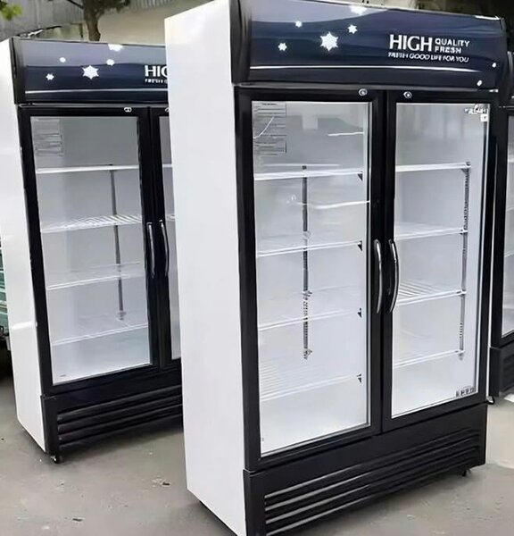 Réfrigérateur de vente avec portes vitrées