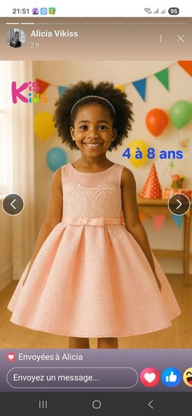 Robe de fête enfant