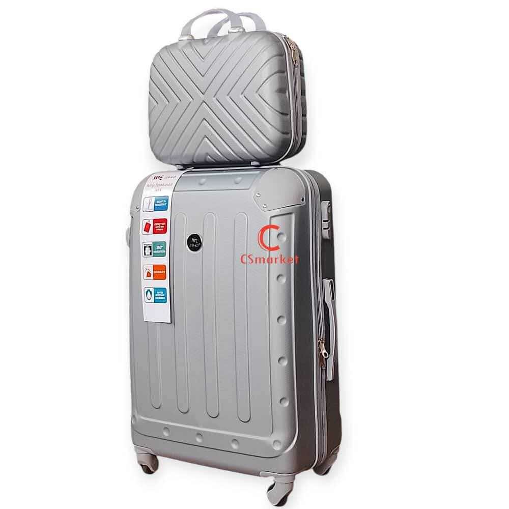 Valise rigide avec bagage à main