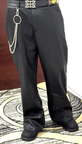 Pantalons en cuir élégants