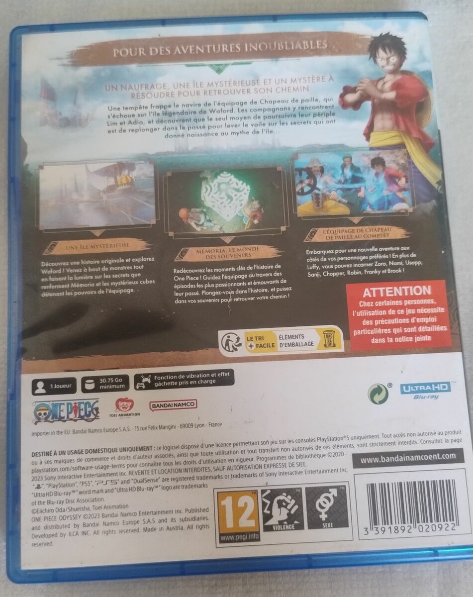 One Piece Odyssey PS5