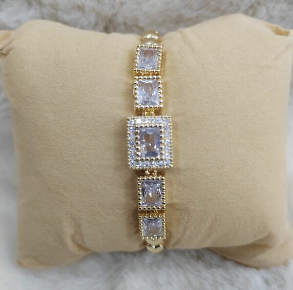 Bracelet en or plaqué